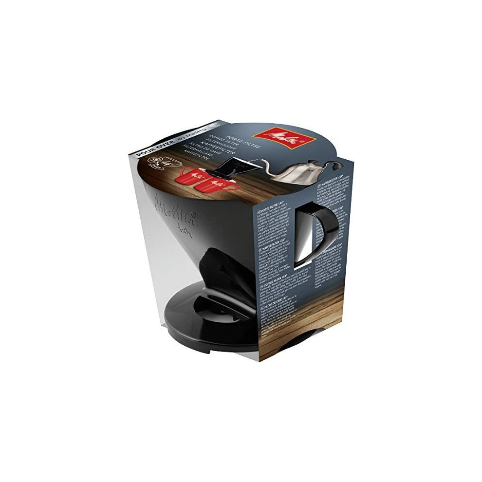 MELITTA FILTERCONE 1X4 STANDARD BLACK PLASTIC