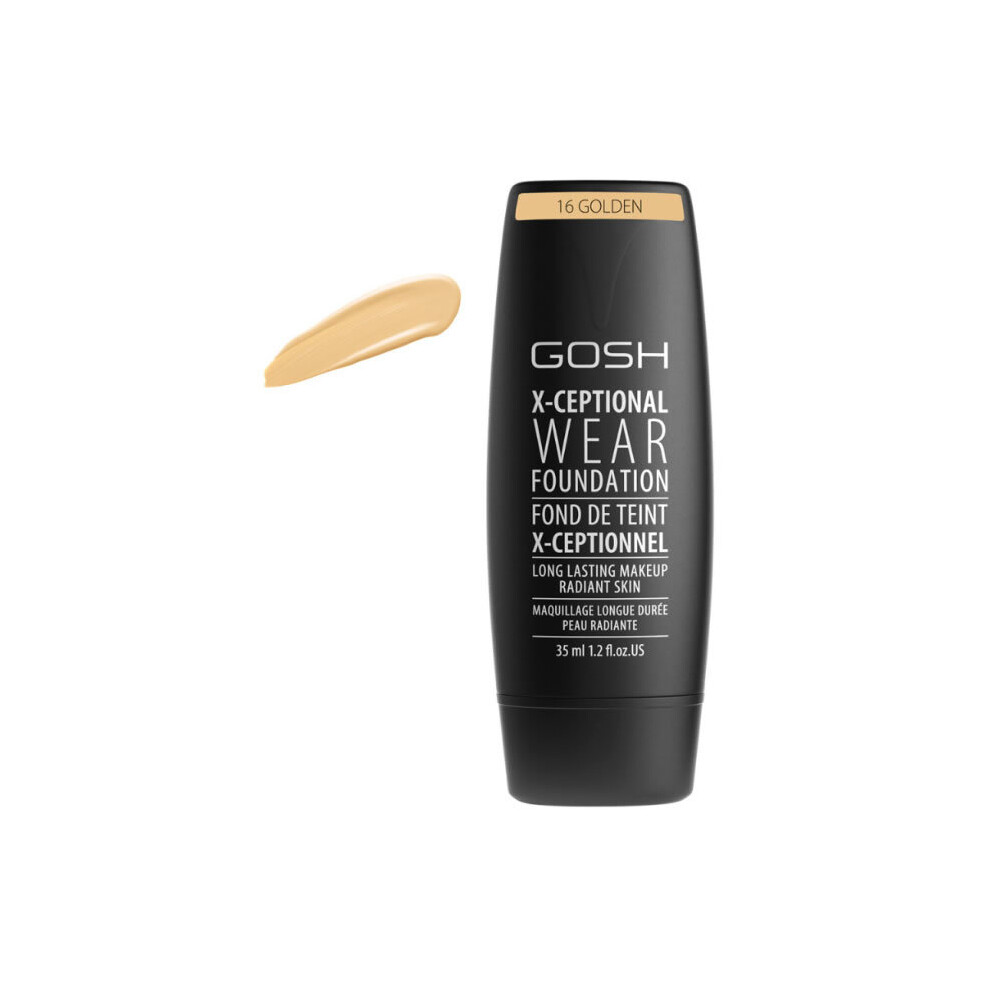 Gosh Golden X-Ceptional Wear Foundation Long Lasting Makeup 16 35Ml