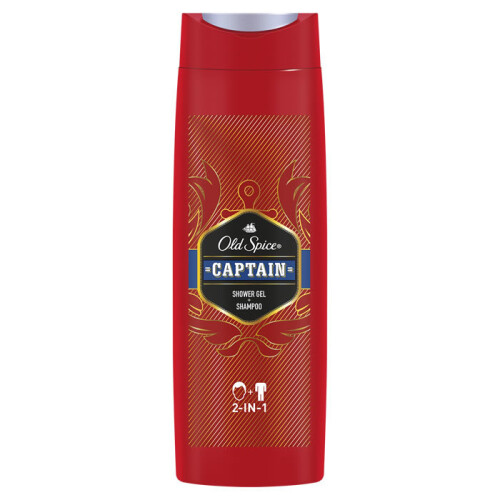 Old Spice Old Spice Captain Shower Gel & Shampoo 400ml