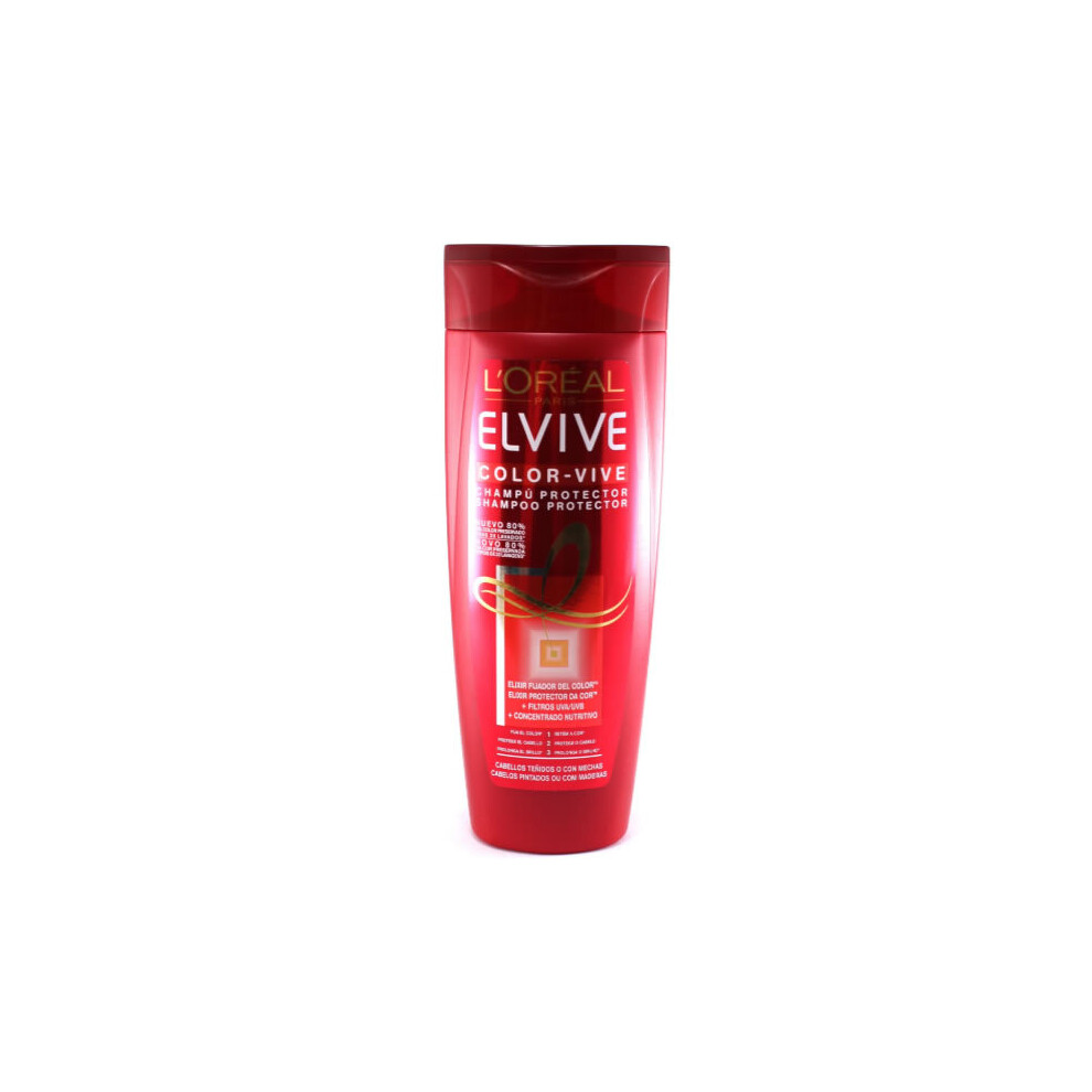 New L’oréal Paris Loreal Elvive Colour Protect Shampoo 370Ml