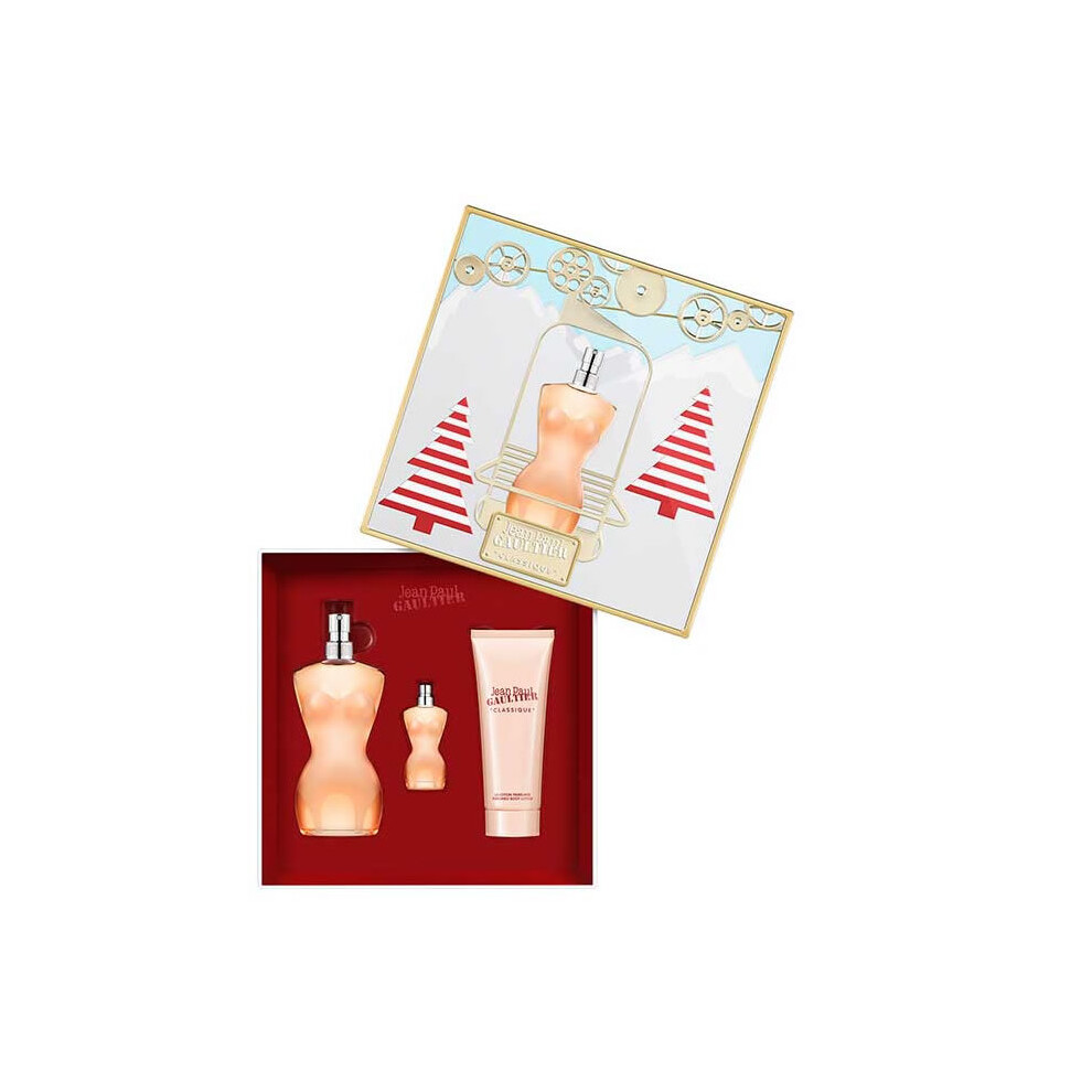 Jean Paul Gaultier Classique Eau De Toilette Spray 100ml Set 3 Pieces 2019