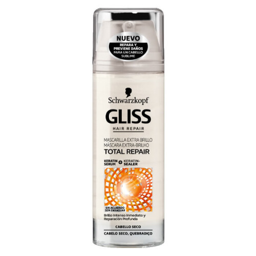 Schwarzkopf GLISS TOTAL REPAIR MASQUE 150ML EXTRA-BRIGHT