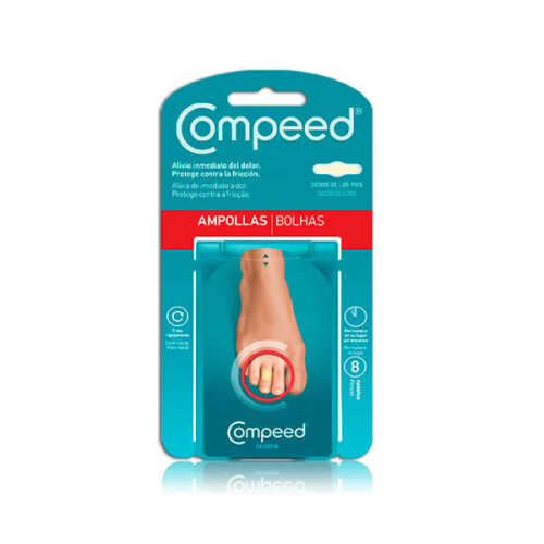 Compeed Compeed Blisters On Toes Plasters 8 Units
