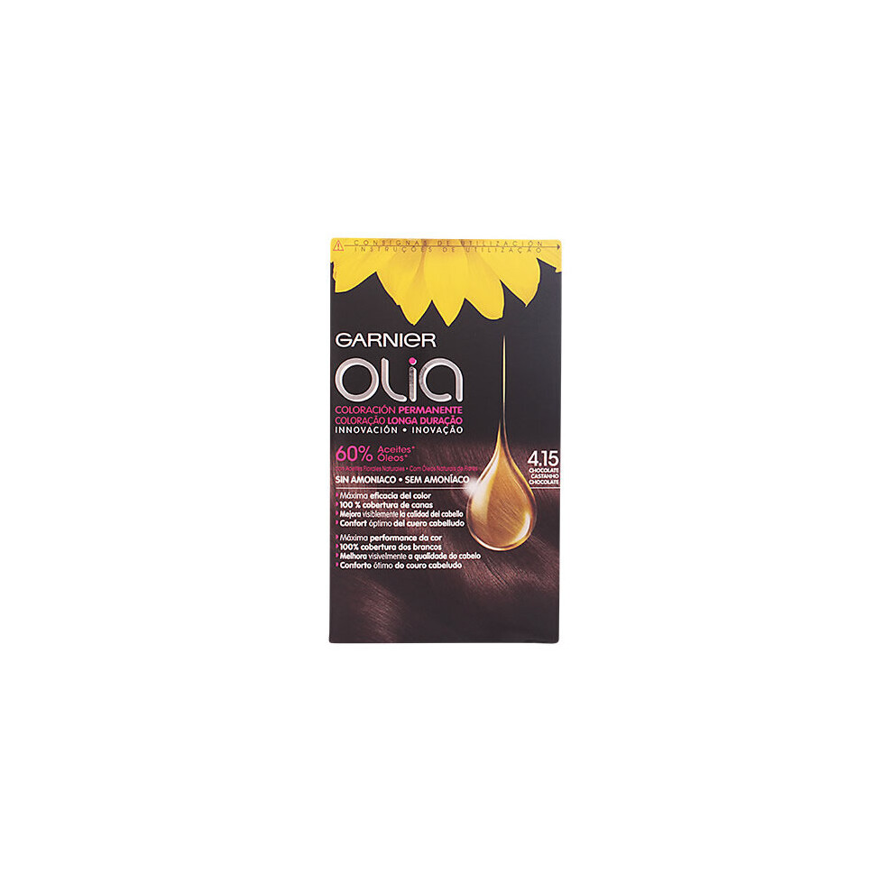 Garnier Brown Olia Permanent Coloring 4,15 Chocolate