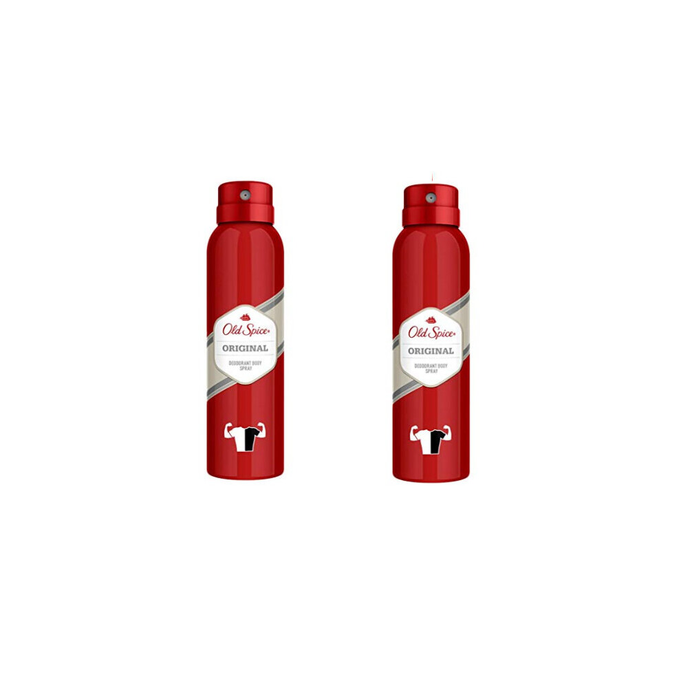 Old Spice Original Deodorant Spray 150ml Set 2 Pieces 2019