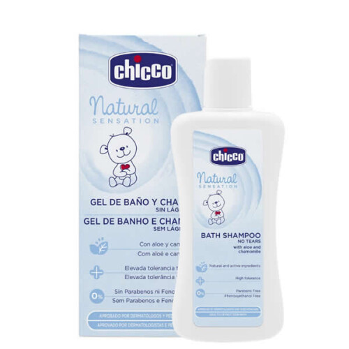Chicco Natural Sensation Bath Shampoo No Tears 200ml