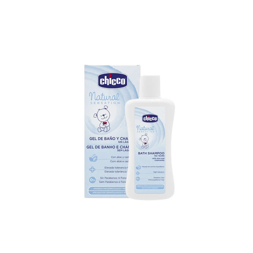 Chicco Natural Sensation Bath Shampoo No Tears 200Ml