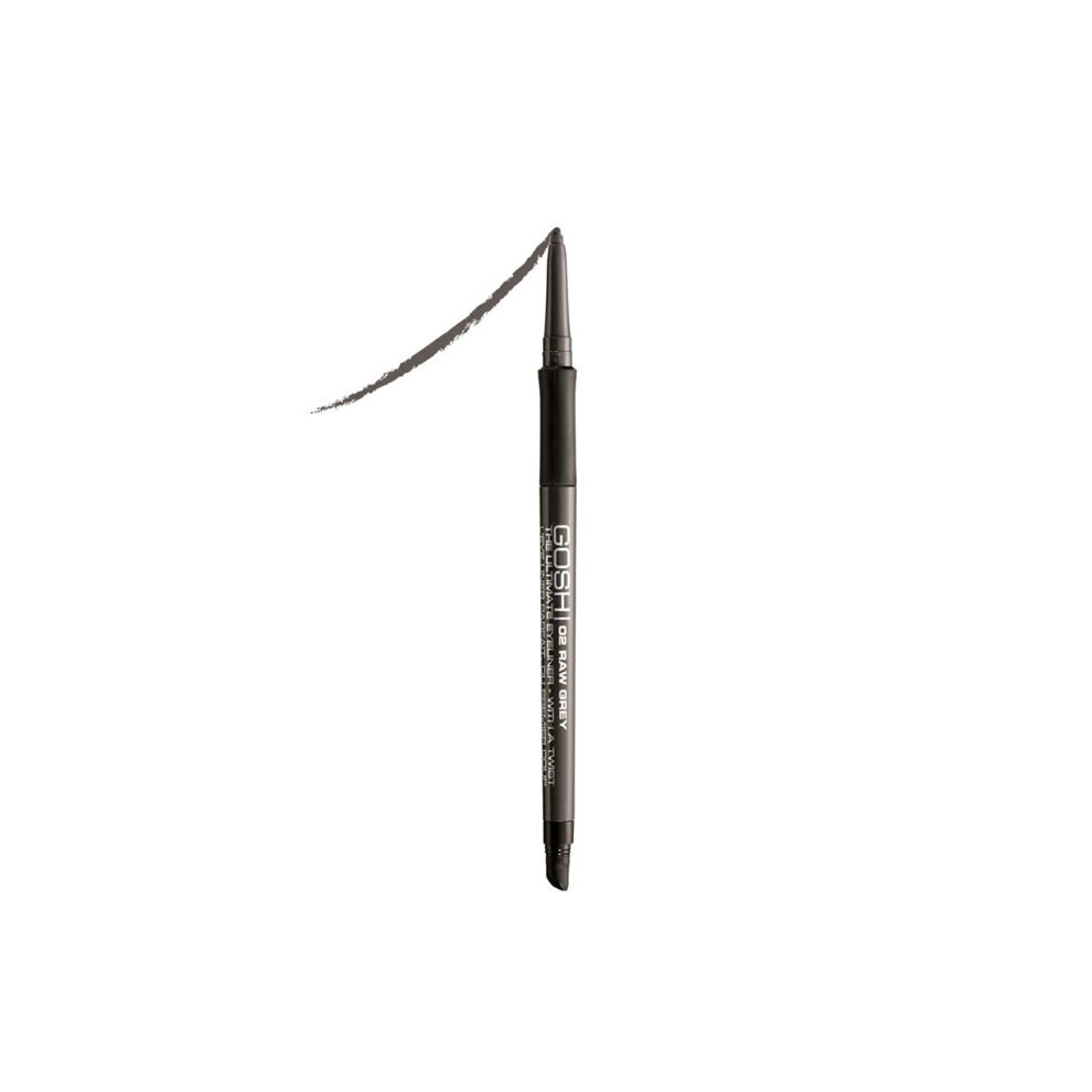 Gosh The Ultimate Eyeliner With A Twist - 02 Raw Grey