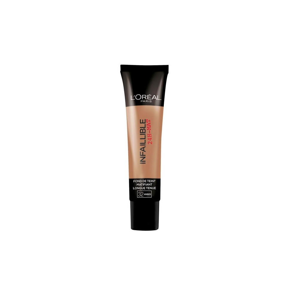 Loreal Paris Foundation Infallible 24h Matte 32 Amber