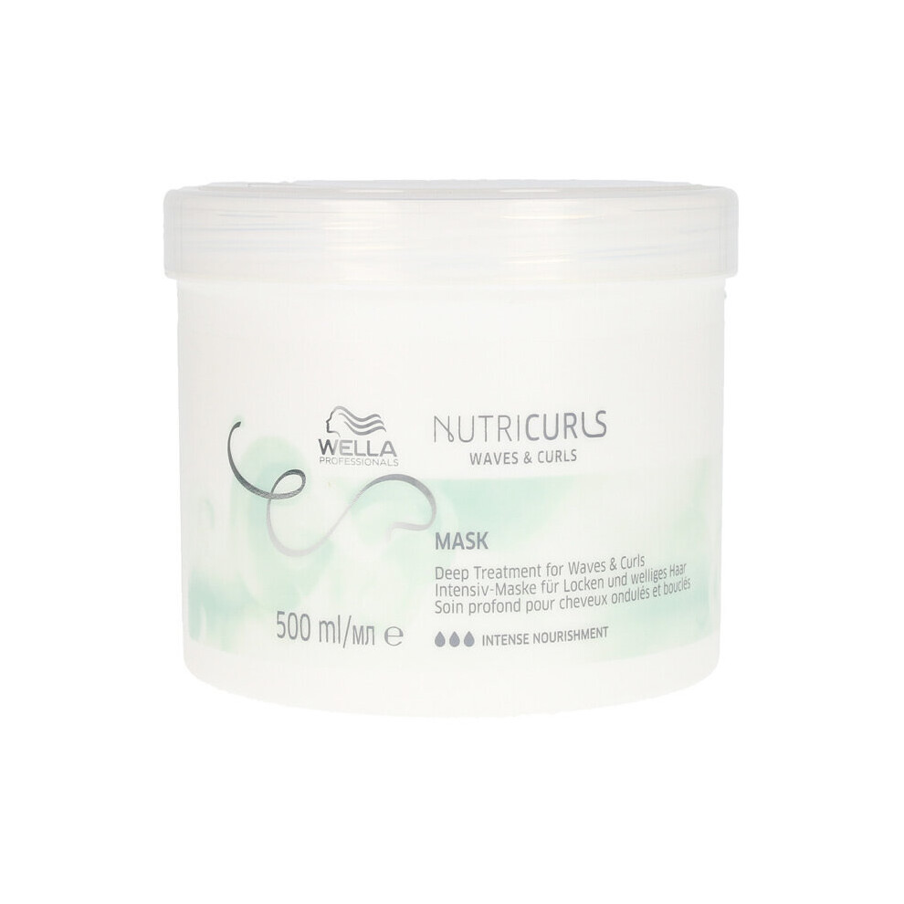 Wella Nutricurls Mask Anti Frizz Mask 500ml