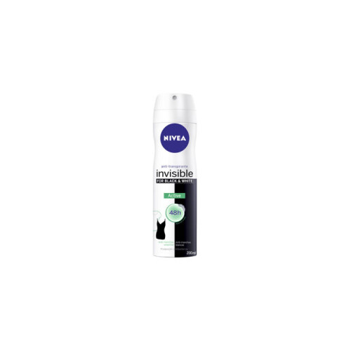 NIVEA Nivea Black & White Active Deodorant Spray 200ml