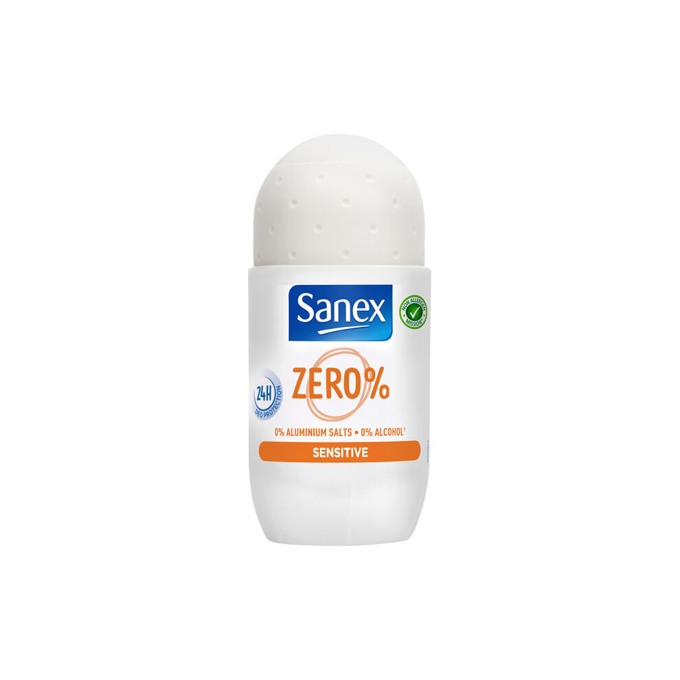Sanex Zero Deodorant Sensitive Roll On 50Ml