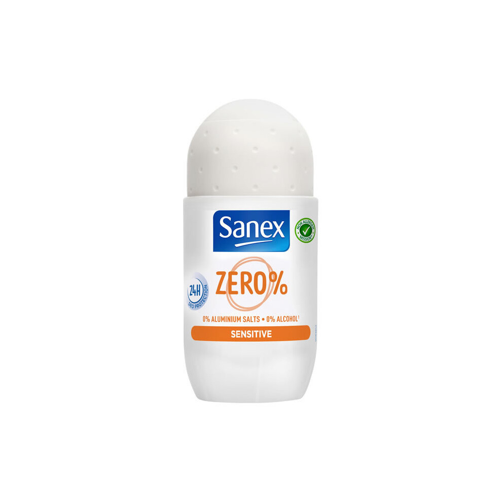 Sanex Zero Deodorant Sensitive Roll On 50ml