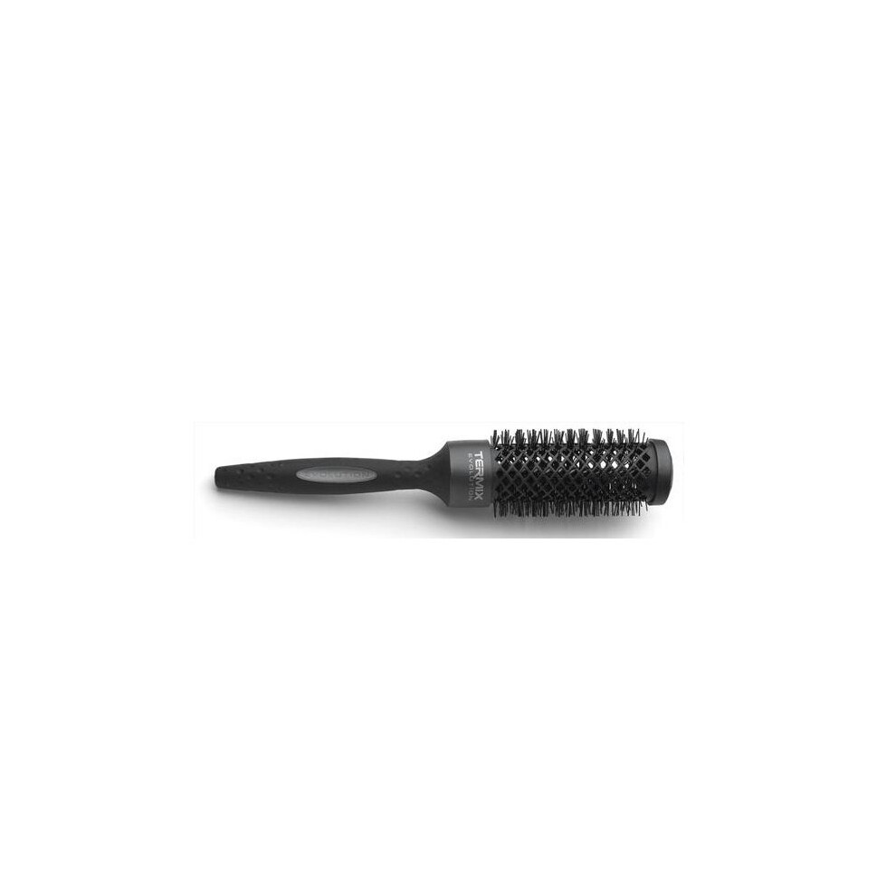 Termix Evolution Ergonomic Styling Hair Brush - Plus 28mm in Black - Image 6