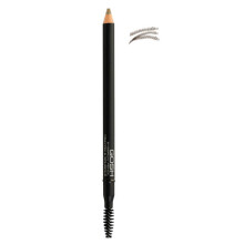 Creion pentru sprâncene cu cremă și perie 2-în-1, Gosh, Defining Brow, 03, Gri maro, 1.2 g