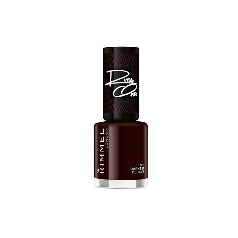 Rimmel London Rita Nail Lacquer 901 Darknest Desires