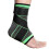 (L) Foot Brace Ankle Support Brace Strap Compression Elastic Bandage Wrap 4