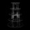 Displaypro 5-Tier Acrylic Cake Display Stand Cupcake Party Holder 1