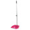 URBN Living (Pink) Long-Handled Dustpan & Soft Brush Set 1