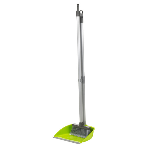 URBN Living (Green) Long-Handled Dustpan & Soft Brush Set 2