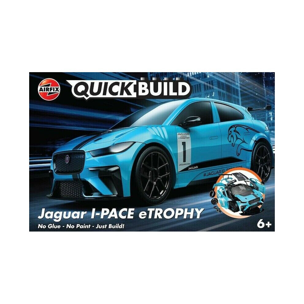 Jaguar I-Peace Etrophy Quick Build Airfix J6033