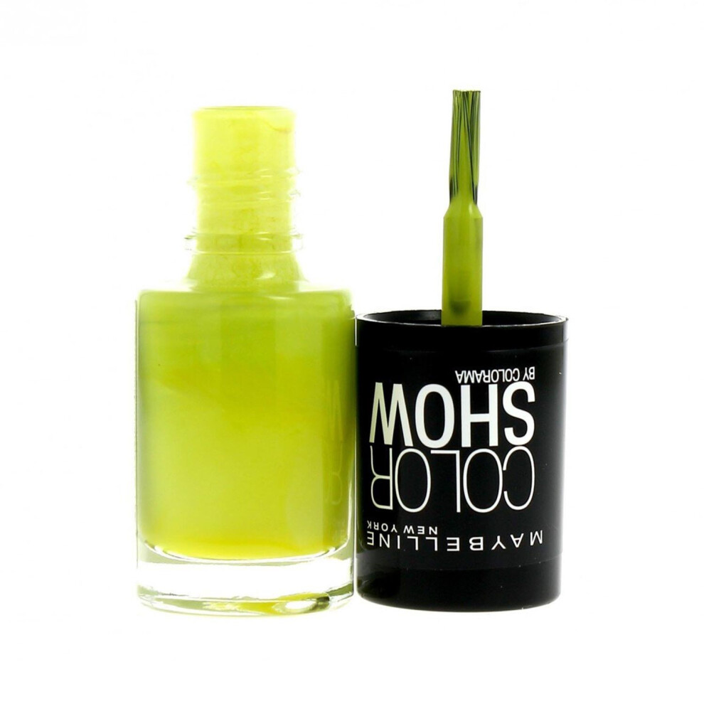 MAYBELLINE COLORSHOW NAIL LACQUER 754 POW GREEN