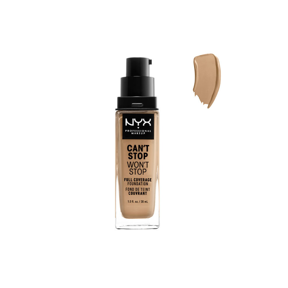 Nyx CanÂ´t Stop WonÂ´t Stop Full Coverage Foundation Beige 30ml