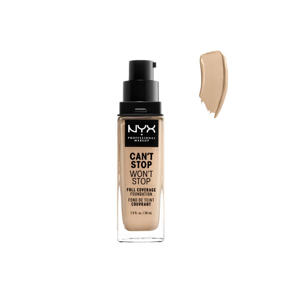 Nyx CanÂ´t Stop WonÂ´t Stop Full Coverage Foundation Warm Vanilla 30ml