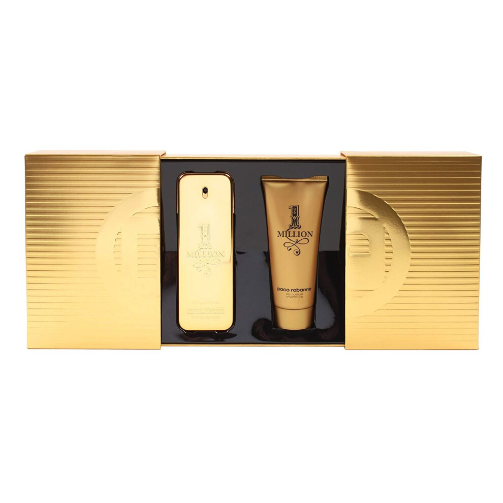 Paco Rabanne 1 Million Geschenkset 100ml EDT + 100ml Douche Gel