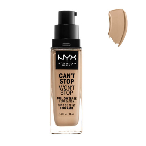 NYX Professional Makeup Nyx Can  t Stop Won  t Stop Full Coverage Foundation Buff 30ml