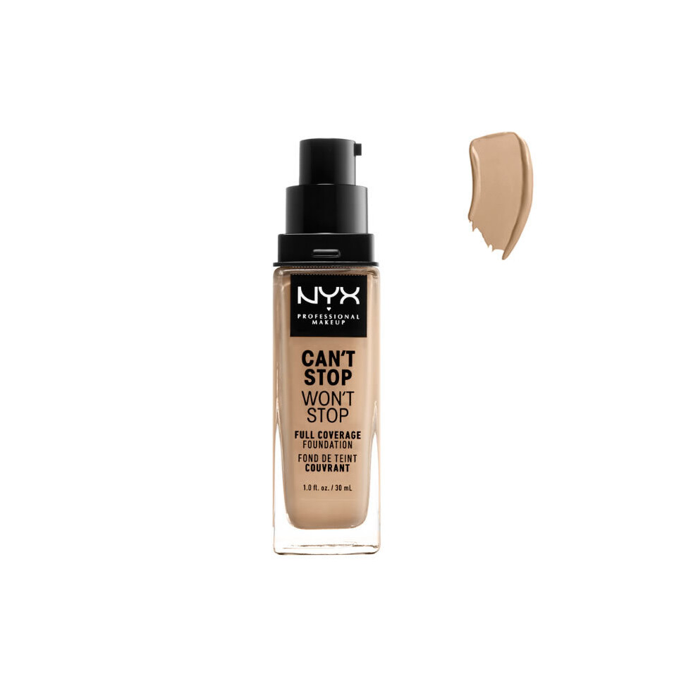 Nyx CanÂ´t Stop WonÂ´t Stop Full Coverage Foundation Buff 30ml