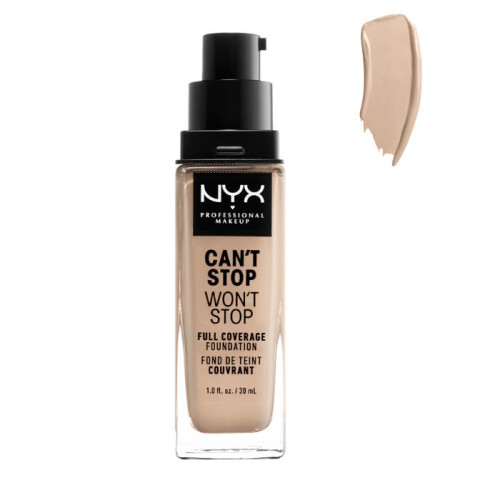 NYX Professional Makeup Nyx Can  t Stop Won  t Stop Full Coverage Foundation Alabaster 30ml