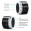 Ranpo Μίνι μεταλλικό ασύρματο ηχείο Bluetooth 360 μοιρών Stereo Surround Sound 3