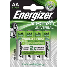 4pk Energizer AA Rechargeable Batteries - 4 x AA Batteries