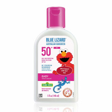 Blue Lizard Baby Mineral Sunscreen â No Chemical Actives â SPF 50+ UVA/UVB Protection, 5 Ounce Bottle