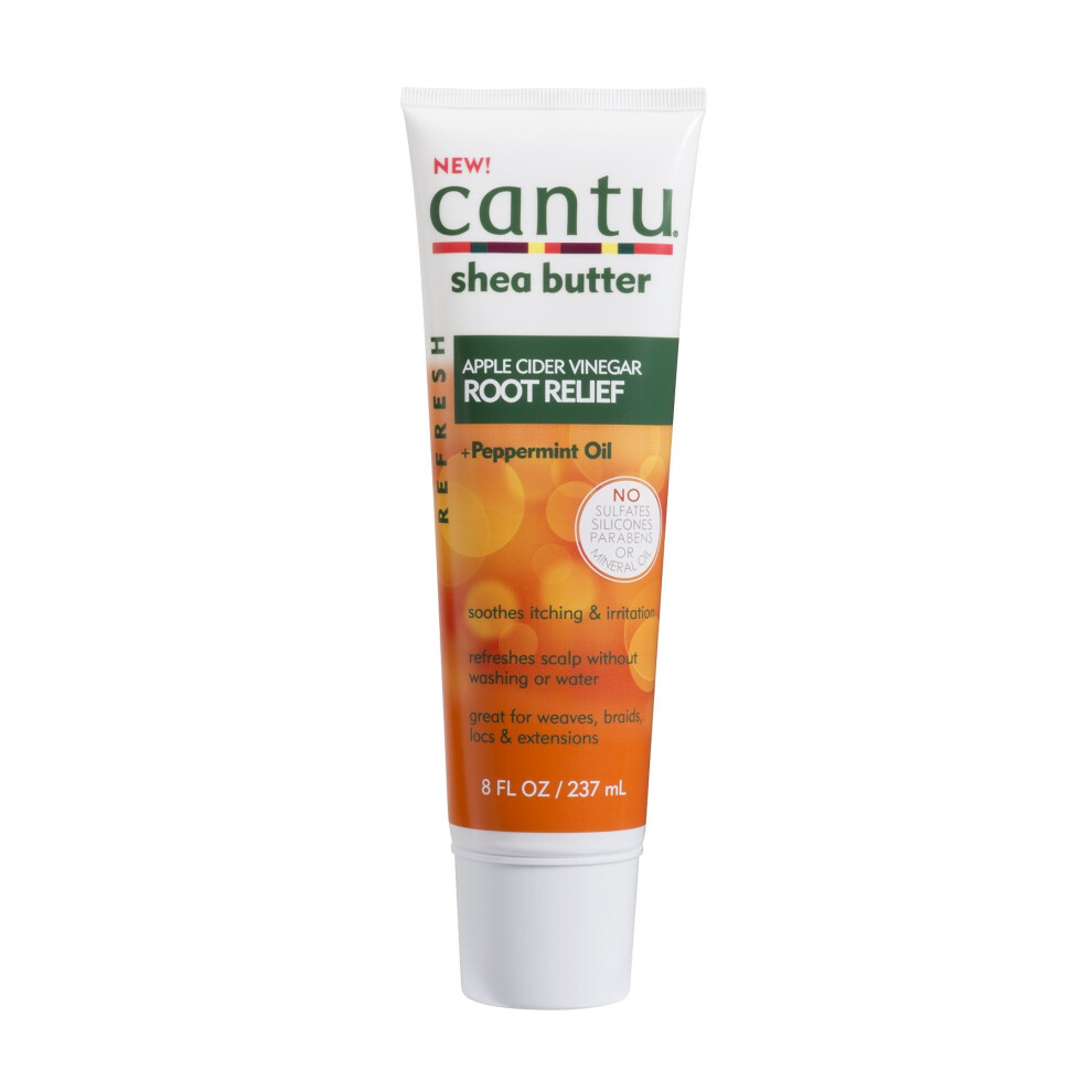 Cantu Refresh Root Relief with Apple Cider Vinegar and Peppermint Oil, 8 Ounce