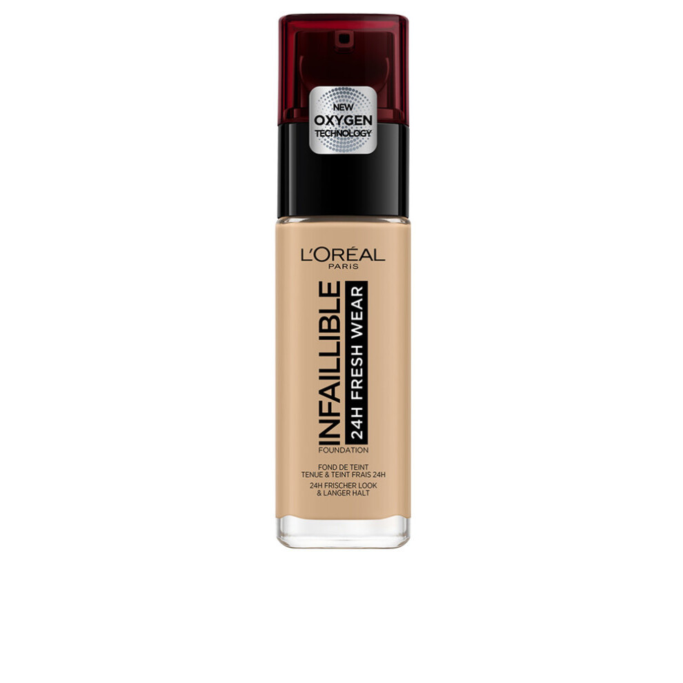 New L’oréal Paris L'oreal Paris Infallible 24H Fresh Wear Foundation - Shade 200 Sand, 30Ml Golden