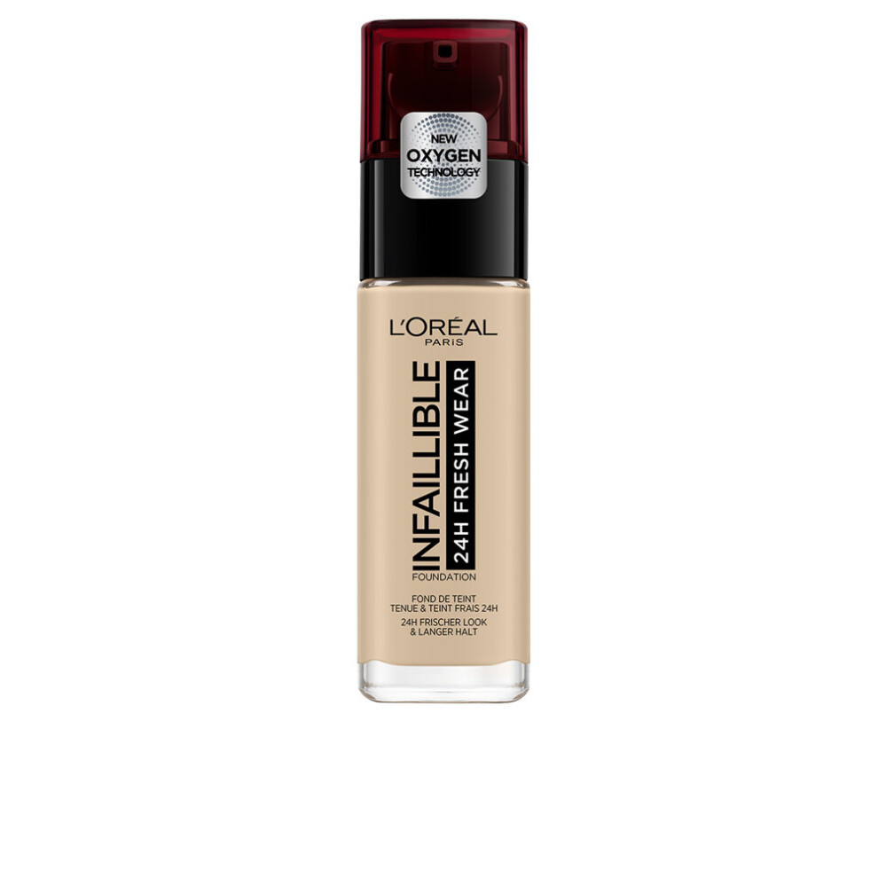 New L’oréal Paris Infaillible 24H Fresh Wear Foundation #130- Peau 30 Ml Beige