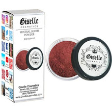 Giselle Cosmetics Rode Hawaii Matte Blush Make-up Minerale Make-up Talcvrij Matte Losse Poeder Blush 5 Gram Reizen