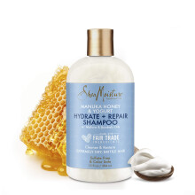 SheaMoisture, Manuka-Honig & Joghurt, Feuchtigkeit + Reparatur Shampoo mit Mafura- und Baobab-Ölen, 13 fl oz (384 ml)