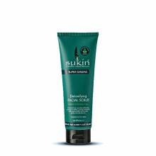 Sukin Supergreens Detox Facial Scrub by Sukin Organic 125ML, 4.23 FL.OZ
