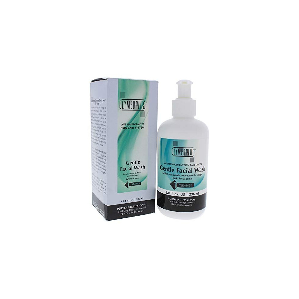 Glymed Plus Age Management Gentle Facial Wash, 8 Ounce