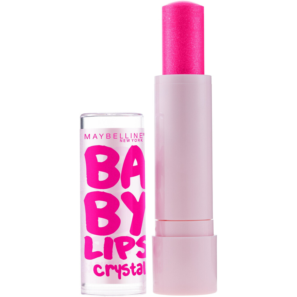 Maybelline New York Baby Lips Crystal Lip Balm, Pink Quartz [140] 0.15 Oz