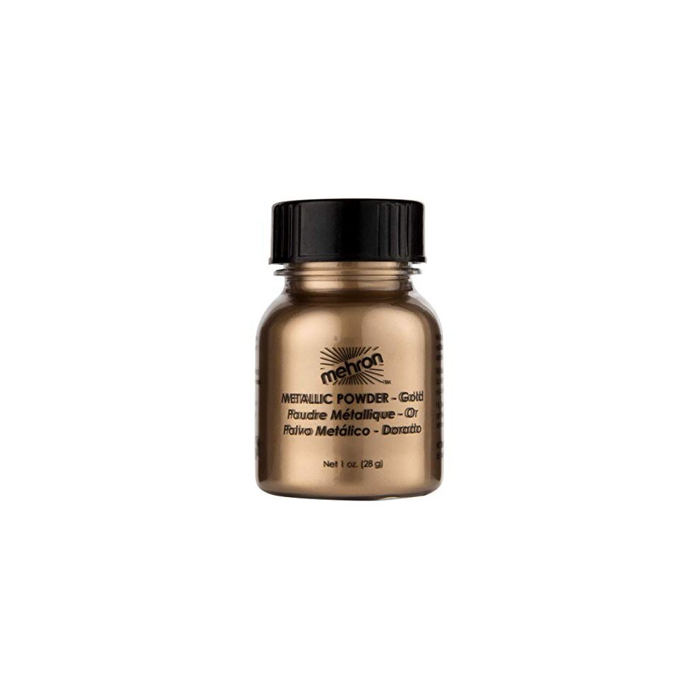 Mehron Makeup Metallic Powder (1 oz) (Gold)