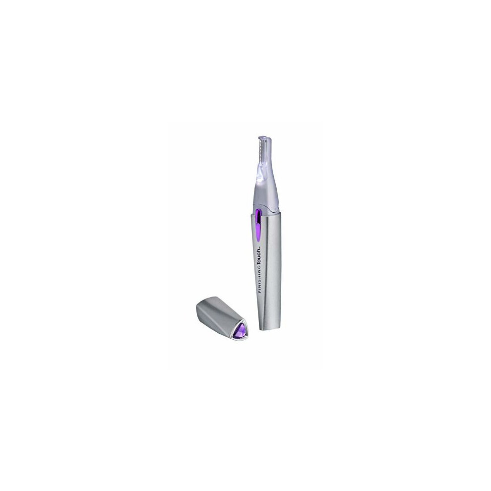 Finishing Touch Lumina Painless Hair Remover, Silver, New Edition