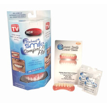 Instant Smile Complete At-Home Veneer Kit - Quick, Comfortable Upper & Lower Veneers for a Confident Smile