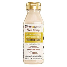 Creme Of Nature, Reiner Honig, Feuchtigkeitsspendende Trockenheits-Schutz Spülung, Für trockenes, dehydriertes Haar, 12 fl oz (355 ml)