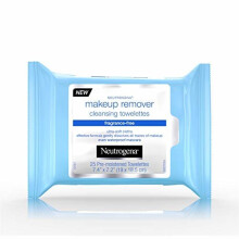 Neutrogena Makeup Remover Cleansing Towelettes, Fragrance Free, 25 ct