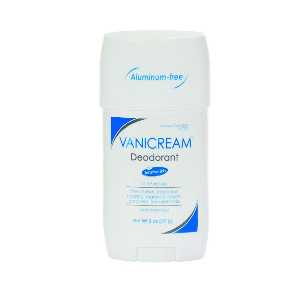 Vanicream Aluminum-Free Deodorant | Gel Formula | Fragrance and Gluten Free | For Sensitive Skin | 2 Ounce