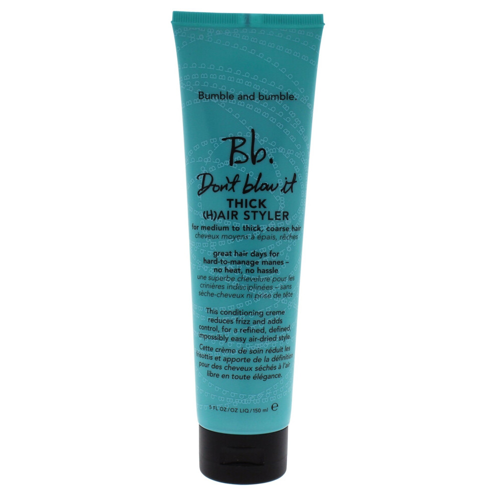 Bumble And Bumble Don't Blow It Thick Hair Styler For Unisex, 5 Ounce